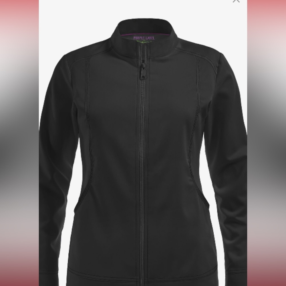 Healing Hands Purple Label Jacket Front Zip - Medium